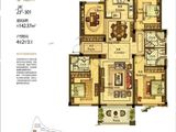 九城御两湖_3室2厅2卫 建面142平米