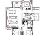 元垄大都会_2室2厅2卫 建面122平米