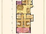 都市阳光花园_3室2厅2卫 建面123平米