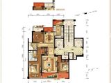 绿城宁江明月_3室2厅2卫 建面142平米