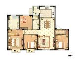洛城雅园_4室2厅2卫 建面137平米