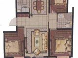 中海英伦观邸_3室2厅1卫 建面100平米