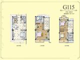 碧桂园江北新城_3室2厅3卫 建面172平米