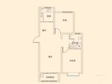 海达如意金岸3号_2室2厅1卫 建面95平米