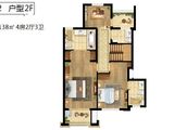 天健萃园_4室2厅3卫 建面138平米