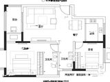 盈盛龙栖湾_2室2厅2卫 建面90平米