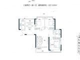 御品蔚来云城_3室2厅1卫 建面107平米
