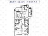 锦美南华府_3室2厅2卫 建面132平米