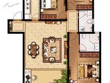 中南菩悦东望城_3室2厅2卫 建面121平米