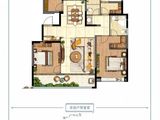 绿城西安全运村丹桂苑_4室2厅2卫 建面128平米