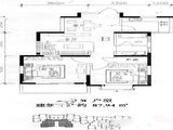 紫郡观澜(西玛住宅小区)_2室2厅1卫 建面87平米