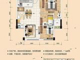 富盈今朝_3室2厅1卫 建面95平米