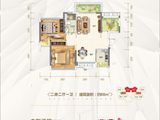 奥园金坭湾_2室2厅1卫 建面88平米