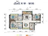文华峯境_3室2厅2卫 建面118平米