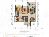 中华文苑_3室2厅2卫 建面99平米