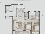 万科大都会_2室1厅2卫 建面121平米