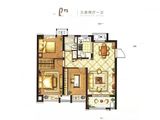荣盛锦绣外滩_3室2厅1卫 建面87平米