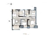 四季春晓_3室2厅1卫 建面84平米