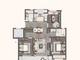 融创荣润玖樟台_3室2厅1卫 建面98平米