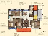 碧桂园凤凰台_5室2厅3卫 建面212平米