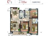 千禧城_3室2厅2卫 建面133平米