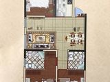 新都市华庭小区_3室2厅2卫 建面121平米