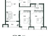 山语世家泉山森林公馆_2室2厅1卫 建面85平米