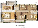 碧桂园凤凰台_4室2厅2卫 建面142平米