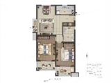 富力乌衣水镇_3室2厅1卫 建面108平米