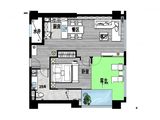 合创大厦_1室2厅1卫 建面108平米