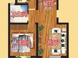 中仁慧东府邸_2室2厅1卫 建面85平米