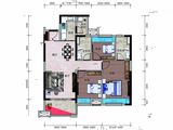 奥园铂誉府_3室2厅2卫 建面104平米