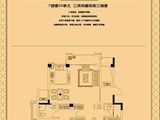 福晟钱隆首府_3室2厅2卫 建面109平米