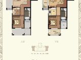 华闽御山水_3室2厅2卫 建面109平米