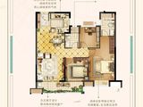 保利世茂璀璨滨江_3室2厅2卫 建面101平米