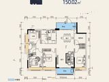 海缙幸福里_5室2厅2卫 建面150平米