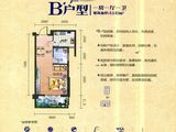 领航家园_1室1厅1卫 建面43平米