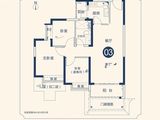 恒大悦珑湾_3室2厅1卫 建面90平米
