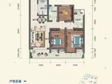 彰泰春江海岸_3室2厅2卫 建面93平米