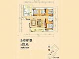 海逸豪苑_4室2厅2卫 建面139平米