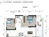 铂悦湾_2室2厅1卫 建面66平米