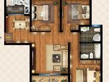 天福兰庭湾_3室2厅2卫 建面110平米