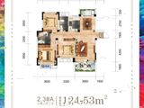 天润智慧城_3室2厅2卫 建面124平米
