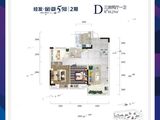 经发金亚5号_3室2厅1卫 建面93平米