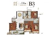 南湖印_4室2厅2卫 建面136平米
