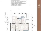 西城君悦华府_5室2厅2卫 建面132平米