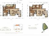 东原观天下_4室2厅2卫 建面115平米