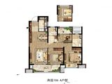 雅居乐万科中央公园_3室2厅2卫 建面106平米