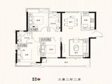 富力浔阳公馆_3室2厅2卫 建面120平米
