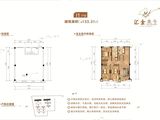 汇金壹号_3室2厅10卫 建面133平米